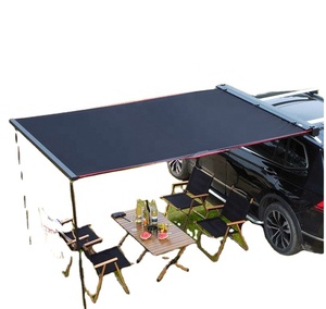 Màu xám xe mái hiên 270 độ bên xe Lều kéo ra sợi carbon trường hợp vải không thấm nước 3-4 người nơi trú ẩn ban ngày - Product Image 3