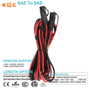 Câble d'extension SAE vers SAE 5m 10m de long, cordon d'alimentation pour chargeur de batterie solaire - Product Image 1