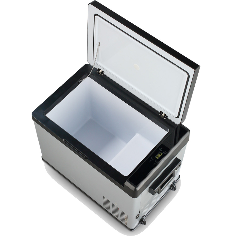 Электрический компрессор с медным сердечником, компактный автомобильный охладитель с морозильником, внешний аккумулятор на выбор