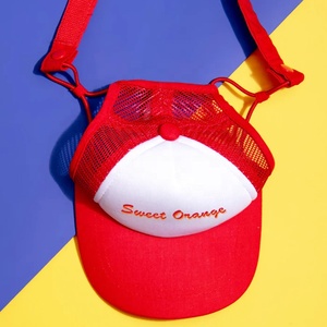Ngoài trời sunhat mùa hè con chó mặt trời bảo vệ Xô Du Lịch Net <span class=keywords><strong>hat</strong></span> Puppy Dog bóng chày lưới <span class=keywords><strong>trucker</strong></span> <span class=keywords><strong>cap</strong></span> với lỗ tai cho chó mèo - Product Image 4