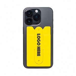 Portefeuille de téléphone fin en silicone adhésif avec logo personnalisé, support universel pour cartes, idéal pour les cadeaux promotionnels - Product Image 5