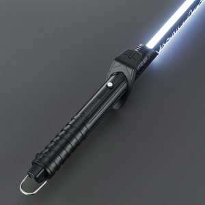 Sabre laser Nexussabers Dark Saber The <span class=keywords><strong>Mandalorian</strong></span>, sabre laser CNC Graflex Katana avec 34 sonorités pour l'entraînement, jouet lumineux - Product Image 3