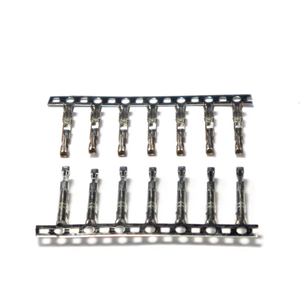 MX 2.54mm Pitch Dupont kết nối hàng duy nhất Pin tiêu đề + nhà ở + Thiết bị đầu cuối vành đai khóa thẳng/góc bên phải 2p-12p hàng duy nhất - Product Image 2