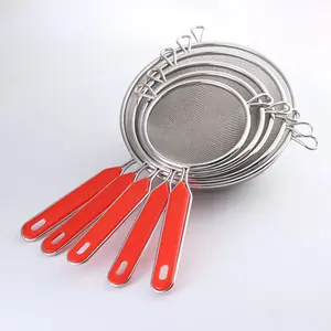 Multi-functional Filter Spoon Stainless Steel cooking Fine Mesh Wire Oil Skimmer Strainer for Fried Food