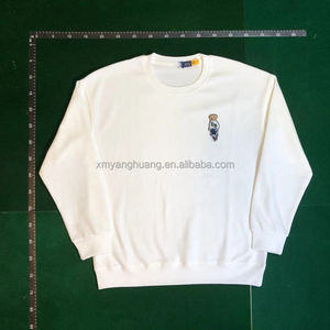 Camicia da uomo Paul Bear personalizzata con logo distintivo con cerniera Cardigan girocollo in puro cotone con codice QR - Product Image 5