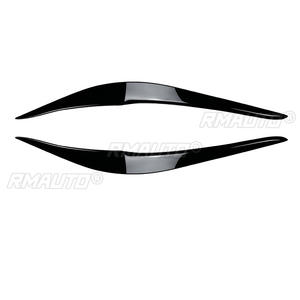 Cubiertas Decorativas para Faros Delanteros de Coche, para BMW Serie 2 F22 F23 2015-2019, Aspecto Negro Brillante/Carbono, Kit de Carrocería Tuning - Product Image 2