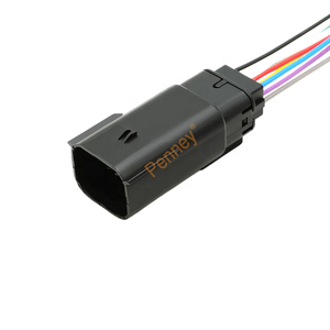 334710201/334710301/334722001/334821201 kadın erkek konnektör <span class=keywords><strong>2</strong></span>/<span class=keywords><strong>3</strong></span>/4/6/8 12/16 Pin araba kablosu otomatik kablo demeti - Product Image 6