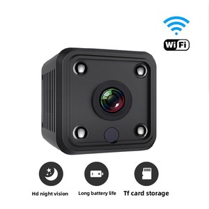 Cámara de Seguridad Inteligente Inalámbrica WiFi X6, <span class=keywords><strong>Mini</strong></span> Cámara Cuadrada de 1080P con Visión Nocturna Infrarroja, con Aplicación y Almacenamiento en Tarjeta TF - Product Image 1