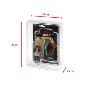 Tianshingshi — mallette transparente de protection Anti-UV, étui d'affichage en acrylique, protecteur de Figurines d'action, compatible avec les étoiles <span class=keywords><strong>Wars</strong></span>, gi-joe, 3.75 - Product Image 1
