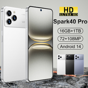 Spark 40 Pro 5G <span class=keywords><strong>Téléphone</strong></span> Android LTE 2025 Nouveau 16G+1TB Appareil Photo 78+108MP Version Globale Vente Chaude Usine - Product Image 4