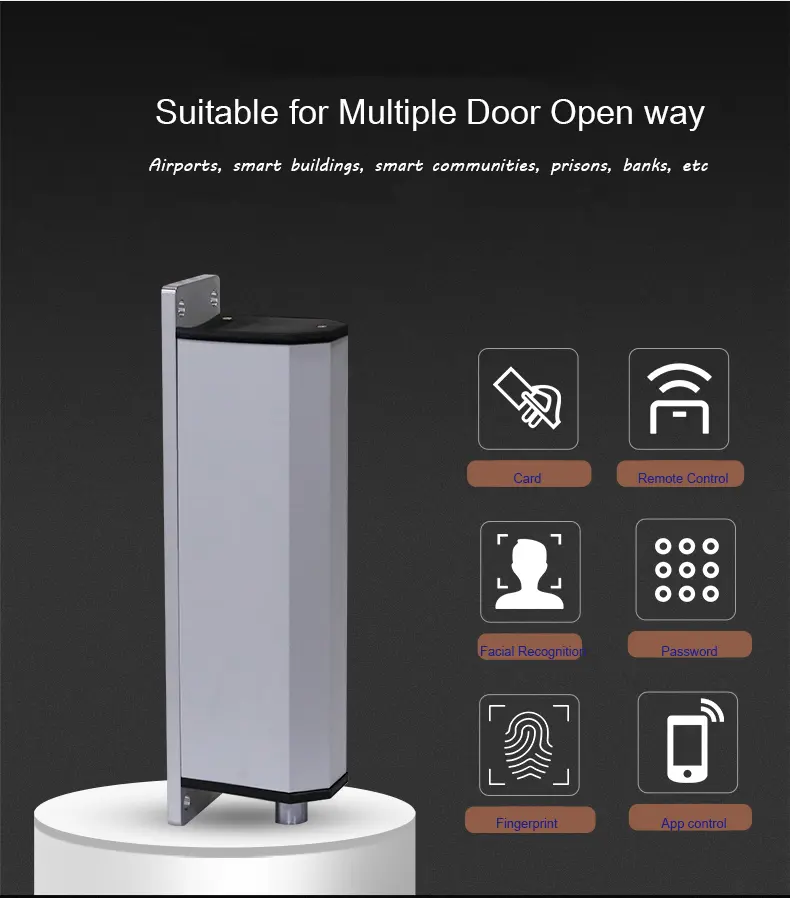 VIANS Swing meccanismo automatico funzionamento cancelli per porte automazione apertura di sicurezza esterna impermeabile smart home door opener