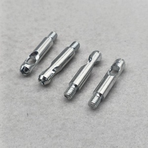 Dunway 4-In-1 Connector M6 Carbon Steel Zinc Plated For <b>Wardrobe</b> Shelf Supports - Product Image 1