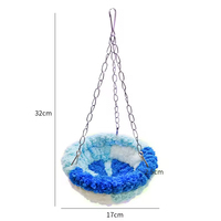 Hamac suspendu pour petits animaux, en tissu, pour cages