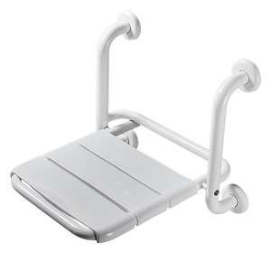Siège de douche mural pliable Baiyurui avec accoudoirs pour personnes âgées, handicapées, enceintes, chaise de sécurité, capacité 130 lb - Product Image 4