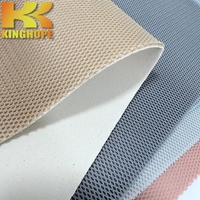 Semelle intérieure en maille respirante laminée EVA de 1,5 mm, matériau amortissant, absorption des chocs, fournitures pour chaussures de sport et décontractées