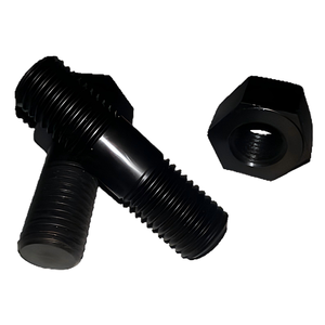 Perno y tuerca resistentes y duraderos, hechos de acero 42CrMoA resistente a la corrosión, como conjunto de tornillos para la carcasa de la bomba QWS1000. - Product Image 1