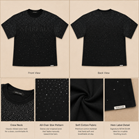 Camisetas OEM personalizadas con estampado, camisetas vintage con efecto ácido, camisetas de streetwear de alta resistencia, camisetas urbanas.