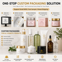 Pot cosmétique sans air en acrylique transparent de 15g, 30g, 50g avec garniture argentée pour crème visage et soins de la peau, impression personnalisée disponible