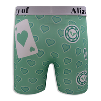 Sous-vêtements pour hommes en polyester et élasthanne respirants, boxers personnalisés avec ceinture élastique pour la vente en gros et le confort quotidien