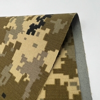 Tissu imprimé en nylon Cordura 1000D durable et tissé sergé, camouflage Ukraine MM14 M05, pour vêtements et sacs de guerrier d'extérieur