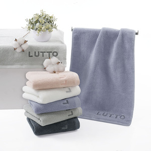 Toallas Faciales Kim Ryan 34x74cm, Toallas Absorbentes de Algodón Puro para Adultos, Logotipo Bordado Personalizado - Product Image 3