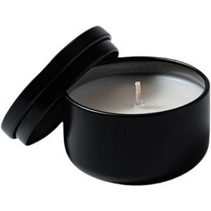 Lata negra pequeña hecha a mano, material de cera de soja de lujo para aromaterapia para el Día de San Valentín, Pascua o vacaciones de Diwali - Product Image 2