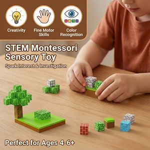 Ensemble de blocs de construction en papier 3D pour bâtiments modernes, 449 pièces - Jouet éducatif électronique Montessori STEM - Product Image 2