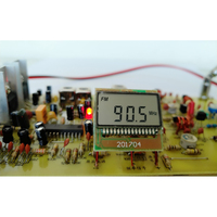 PACKBOX ayrık bileşenler FM Stereo radyo LA3401 çözme TDA2030A Stereo güç amplifikatörü frekans ekran