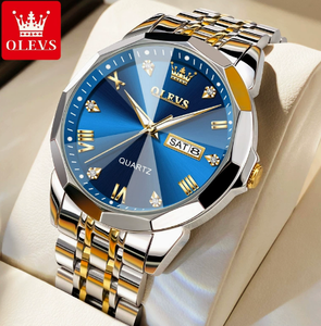 Reloj de Cuarzo OLEVS 9931, Estilos Más Vendidos, OEM ODM, Marca de Lujo, Logotipo Personalizado, Diseño Clásico de Acero Inoxidable a Prueba de Agua para Hombre - Product Image 3