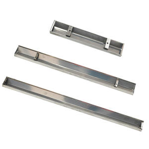 Caja Recolectora de Grasa Rectangular Ajustable de Acero Inoxidable, Accesorio Universal para Campanas Extractoras - Product Image 1