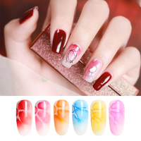 Gel transparent effet blooming 15 ml, longue tenue, vernis à ongles UV, effet soak-off