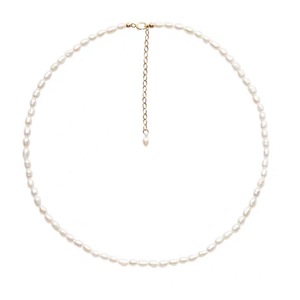 Collar de Perlas Naturales de Agua Dulce para Mujer Wenchi, Diseño Retro con Temperamento Francés, Cadena para Clavícula, Estilo Nicho Chino - Product Image 4