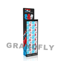 Étagères empilables pour boissons Pop, support de palette empilable en papier ondulé, présentoir Portable pour boissons en carton, demi-palette