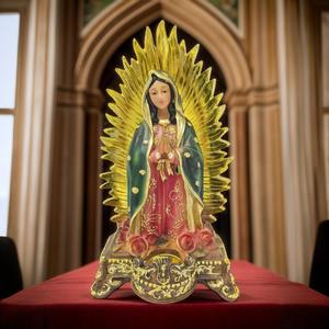 Witt 2024 Nuevo México <span class=keywords><strong>Nuestra</strong></span> <span class=keywords><strong>Señora</strong></span> <span class=keywords><strong>de</strong></span> <span class=keywords><strong>Guadalupe</strong></span> Menorah adornos colocados en decoraciones <span class=keywords><strong>de</strong></span> la <span class=keywords><strong>Iglesia</strong></span> Adornos <span class=keywords><strong>de</strong></span> velas <span class=keywords><strong>de</strong></span> Mesa para el hogar - Product Image 2