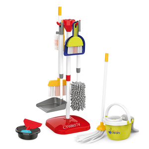 All'ingrosso giocattoli per la pulizia di scopa e scopa strumenti per la pulizia giocattoli per finta gioco per la pulizia della casa Set per bambini - Product Image 5