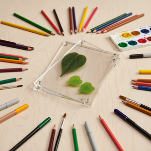 Cadre <span class=keywords><strong>photo</strong></span> magnétique en acrylique épais de qualité supérieure, aimant N52, transparent, double face, protection UV, incassable, bords polis à la flamme, personnalisable - Product Image 4