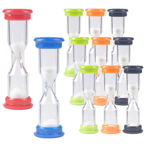 Factory Custom Kids Hourglass Plastic <b>Sand</b> <b>Timer</b> for Tooth Brushing Classroom Teaching Tool Promotional Gift Bulk Supply - Product Image 1