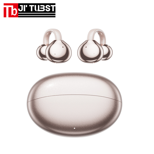 Translation APP Online Translate 164 Languages TWS Wireless Ear-clip Real-time Translator Earbuds GL8 Digital Display JL Chipset