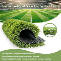 Grossiste Gazon Artificiel de Football 50mm Écologique pour Terrains de Sport, Moquette Synthétique Ignifuge pour Extérieur