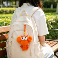 Porte-clés en peluche sur le thème de l'océan, mini, personnalisé, idéal comme cadeau et parfait pour les voitures, les téléphones portables et les sacs