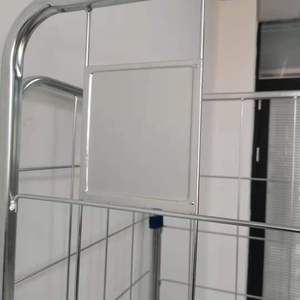 Promotion Grossiste Fabricants Shifeng RC-08 – <span class=keywords><strong>Cage</strong></span> à Roulettes Pliante Galvanisée Certifiée ISO9001 pour Stockage, Capacité 500kg - Product Image 2