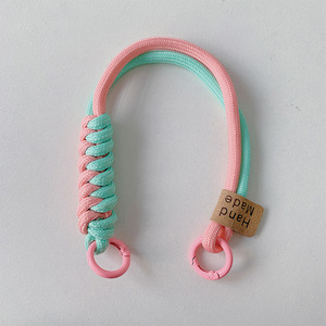 Bonito trançado Paracord pulso corda DIY telefone móvel anti-perdido curto cordão com vídeo instrucional direcionado uso telefones - Product Image 6