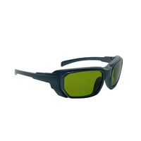 Lunettes de protection laser certifiées CE en polycarbonate de haute qualité avec monture TR90 740-1100nm, réduction de 29 %, pour la protection oculaire au laser Alexandrite