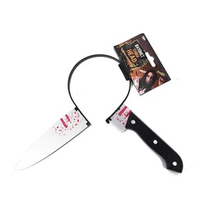 Serre-tête d'Halloween Horreur pour Enfant, Décoration <span class=keywords><strong>de</strong></span> Fête d'Halloween, Accessoires Effrayants Ciseaux Couteau Infirmière Seringue, pour Mascarade et Farces - Product Image 6