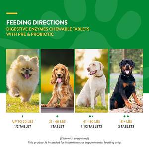 Integratori Masticabili per <span class=keywords><strong>Cani</strong></span> con Glucosamina, Etichetta Privata, Ecologici, ad Alto Contenuto Proteico, 2g/pz, per Tutte le <span class=keywords><strong>Razze</strong></span>, Migliorano l'Immunità, per Tutte le Fasi della Vita - Product Image 3