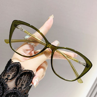 Lunettes photochromiques anti-lumière bleue haut de gamme, tendance, élégantes, montures œil-de-chat pour myopie, personnalisables avec LOGO, vente en gros