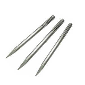 Anrui Flat Masonry Drill Bit 18mm Round Shank Straight Flute Bright Finish Set For Concrete Grooving - Product Image 1