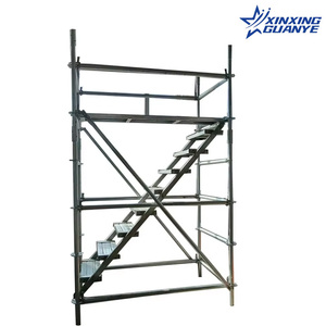 Giàn giáo nâng điện 12m tùy chỉnh hiện đại có thể gập lại di động Q235 nền tảng thép cường độ cao 250kg tải trọng cho - Product Image 2