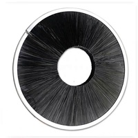 Prix usine Nylon vers l'intérieur enroulé à l'intérieur de la brosse en spirale pour le nettoyage du fil polissage détartrage