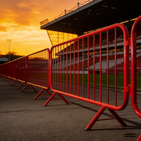 <strong>Best</strong> Quality Music Festival Large Outdoor Concert Aluminum Truss Stage Event Crowd Control Stage Barrier